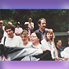 Brenda Howard at the NYC Gay Pride March circa 1990